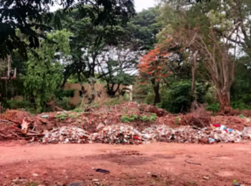 KMC-RI Hospital waste dumping raises health concerns in Hubballi