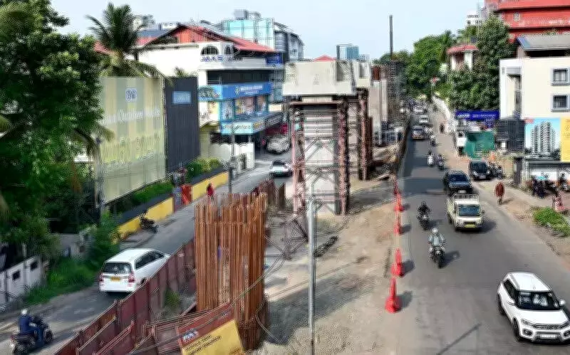 KMRL Removes Barricades on Kochi Metro Phase II Route, Relief for Commuters
