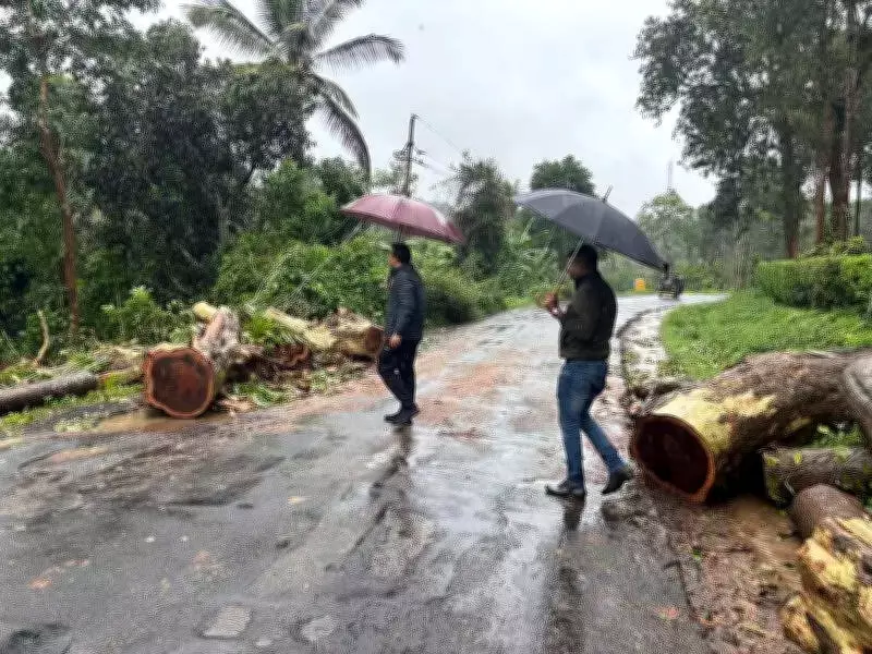 Kodagu Police Review Pre-Monsoon Disaster Preparedness Amid Uneven Rainfall