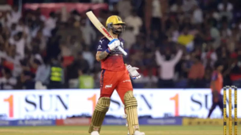 Kohli Celebrates First Run vs KKR Like Milestone After Twin Ducks