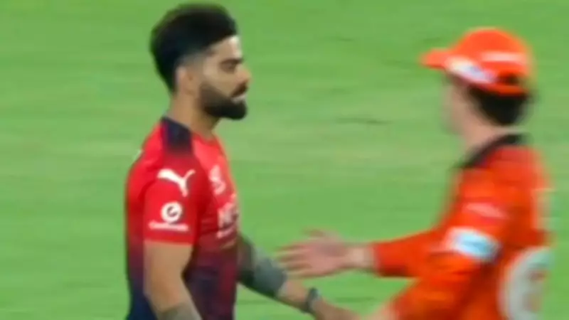 Kohli Snubs Head After Heated Exchange in RCB vs SRH IPL Clash