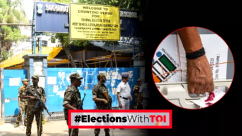 Kolkata on High Alert as Vote Counting Begins in West Bengal Amid TMC-BJP Tensions