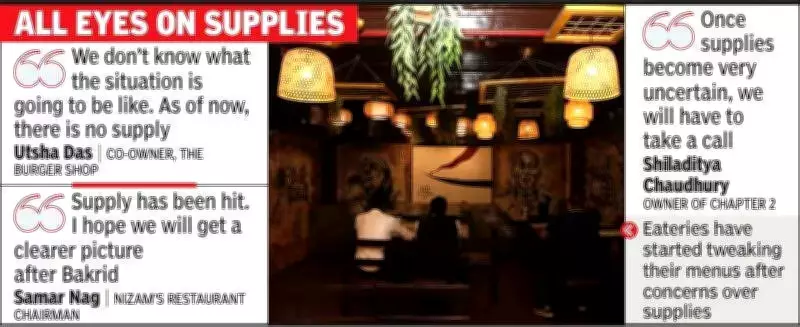 Kolkata Restaurants Remove Beef Items as Supply Dries Up