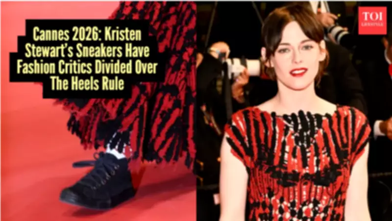 Kristen Stewart Defies Cannes Dress Code in Sneakers, Shatters Sexist Norms