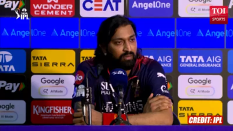 Krunal Pandya Opens Up on Match-Winning Knock and RCB’s Playoffs Push