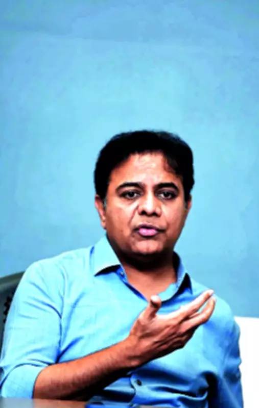 KTR Demands White Paper on Paddy Procurement, Refutes CM's 80% Claim