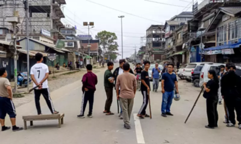 Kuki Groups Protest in Manipur, Demand Release of 14 Civilians