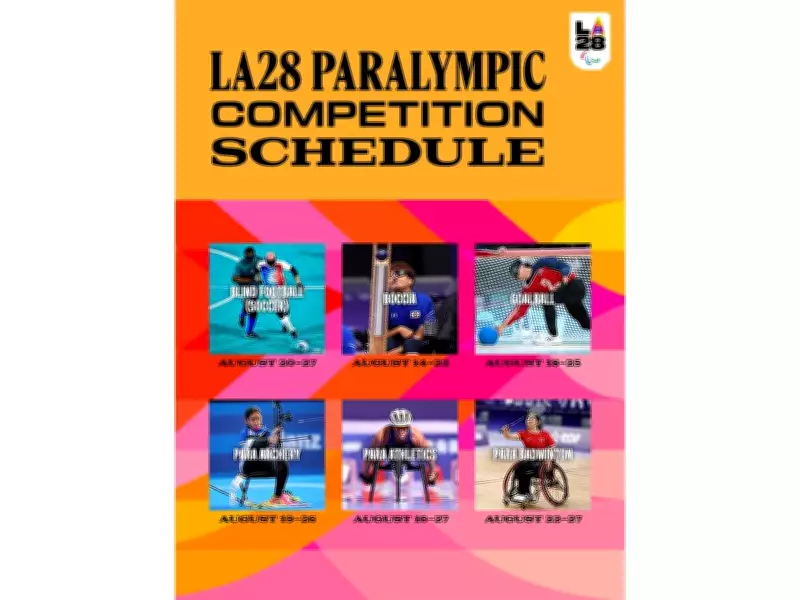 LA28 Paralympics to Feature 560 Medal Events Over 14 Days of Competition