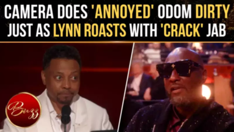 Lamar Odom's Uncomfortable Reaction to Overdose Joke at Kevin Hart Roast Goes Viral