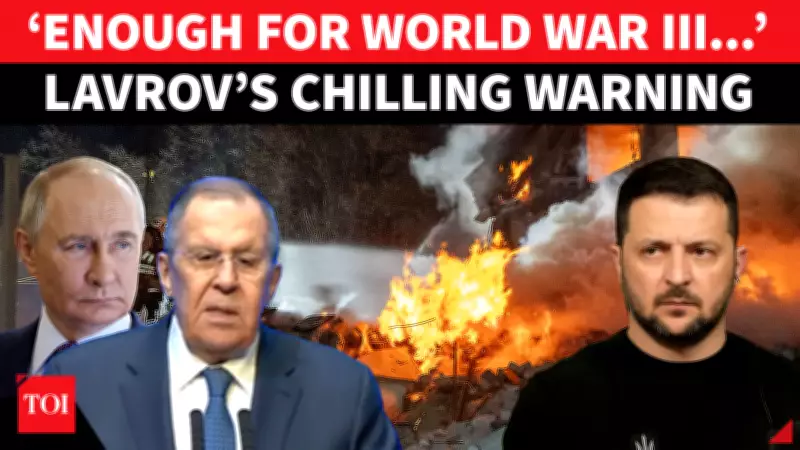 Lavrov Warns World Is Entering New Dimension of War Amid Iran, Ukraine Crises