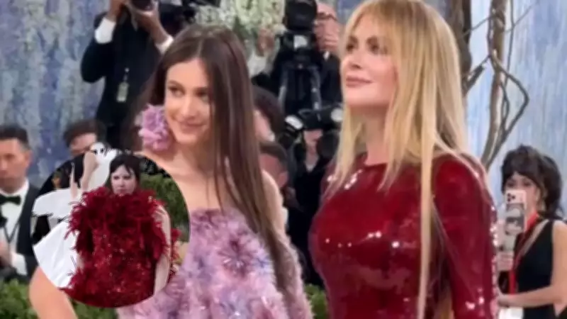 Lena Dunham and Nicole Kidman Twin in Red Sequins at Met Gala 2026