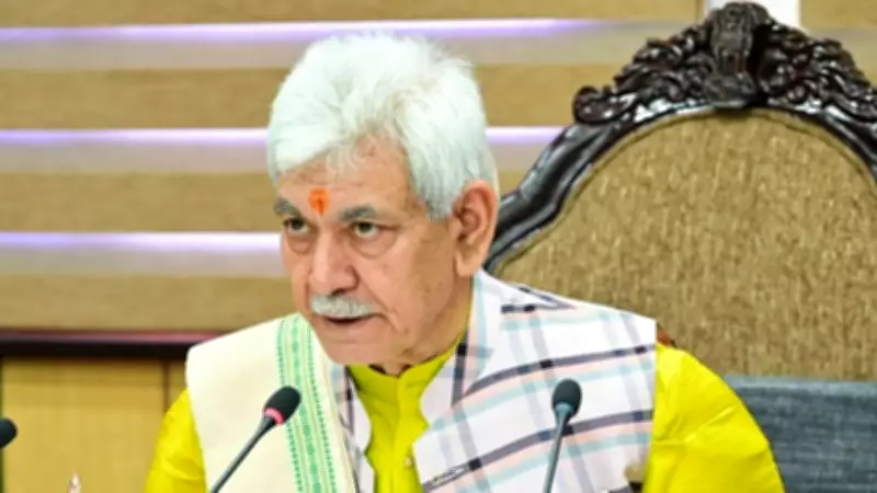 LG Sinha Leads Anti-Drug March in Shopian, Says Campaign Now a Grassroots Movement