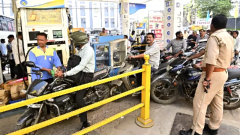 Long vehicle queues at Odisha petrol pumps; govt denies fuel shortage
