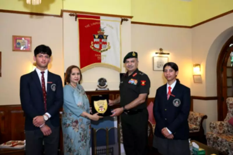 Lt Gen Ahuja Inspires Students at Lawrence School Sanawar