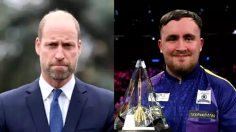 Luke Littler Jokes Prince William May Attend World Darts Championship at Ally Pally