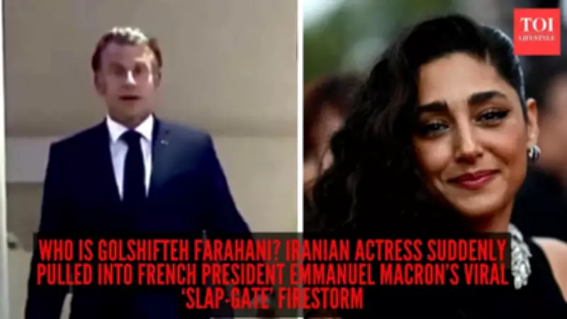Macron Book Sparks Online Buzz Linking Actress Golshifteh Farahani