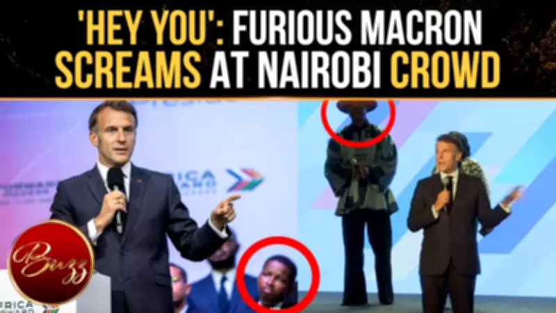 Macron Scolds Nairobi Summit Crowd Over Noise, Faces Backlash