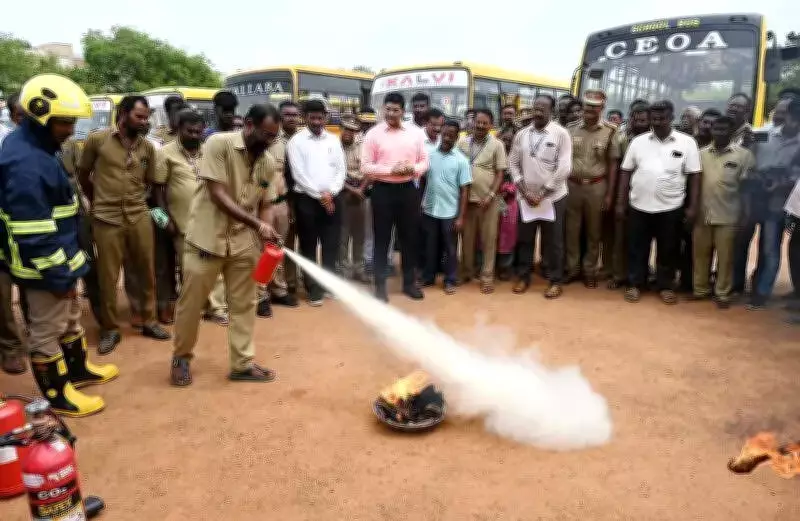 Madurai Collector Announces Awards for Best School Bus Drivers