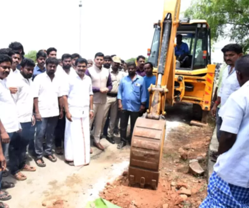 Madurai Minister Launches Drinking Water Pipeline Work for 350+ Houses