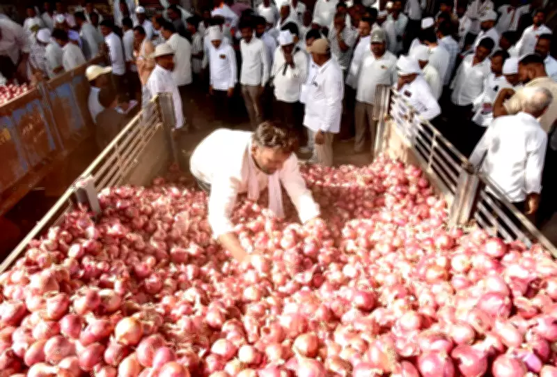 Maharashtra Onion Exports More Than Double to 10.59 Lakh Tonnes in FY26