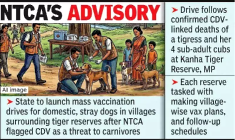 Maharashtra Orders Dog Vaccination in Tiger Reserve Areas After CDV Threat