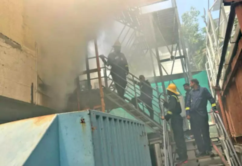 Major Fire at Pharma Warehouse in Ahmedabad, No Casualties