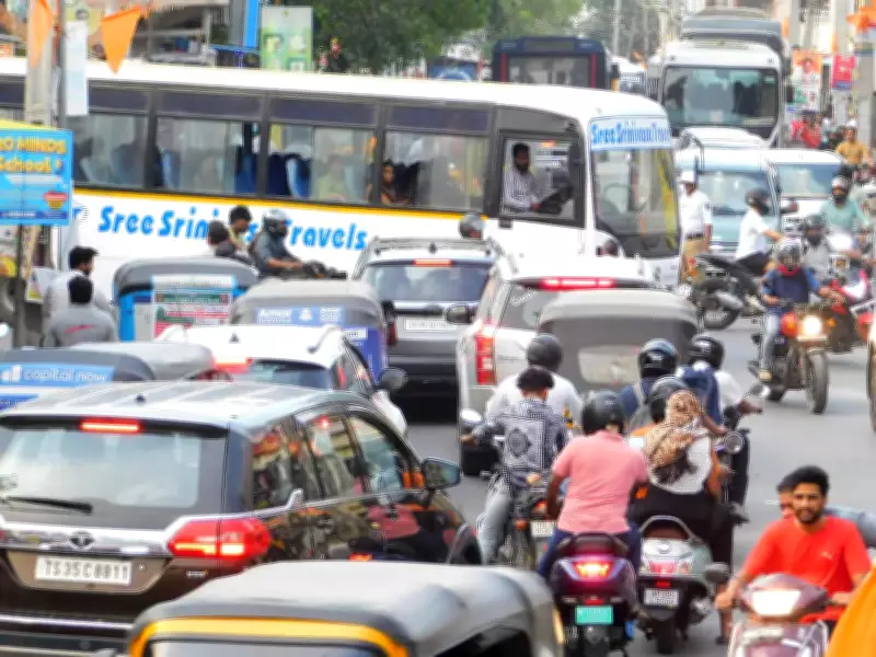 Mallampet ORR Exit 4A traffic congestion frustrates residents and commuters