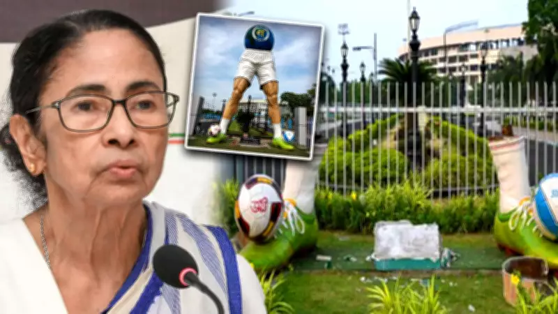 Mamata Banerjee Reacts After 'Biswa Bangla' Logo Removed From Kolkata Stadium