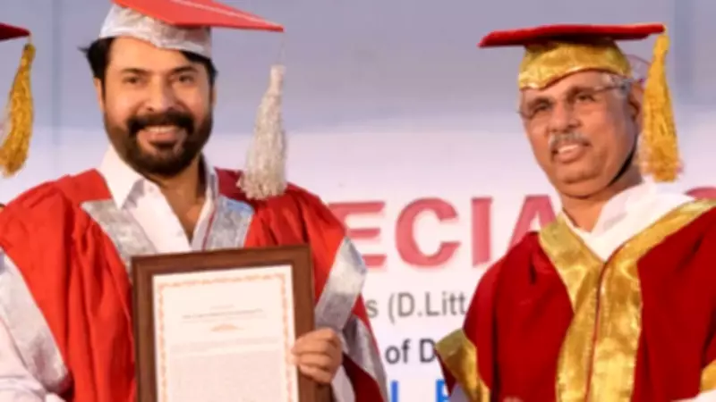 Mammootty Receives Third Honorary Doctorate from Mahatma Gandhi University