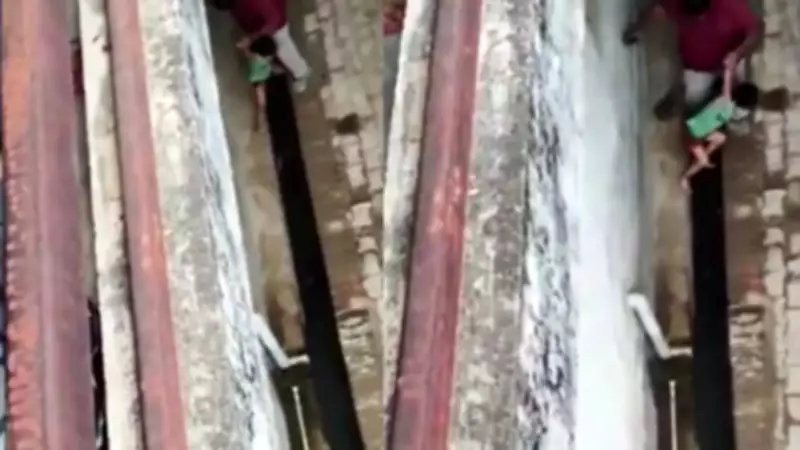 Man arrested for assaulting daughter, forcing her into drain in Sultanpur