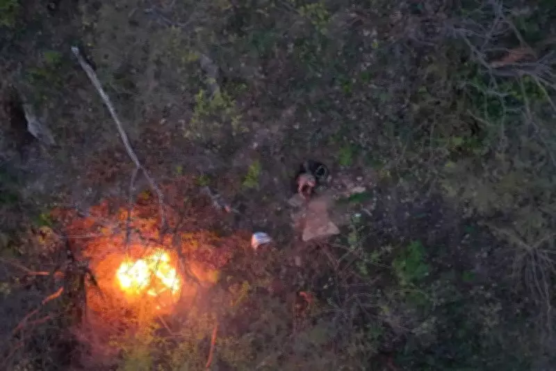 Man Arrested for Deliberately Setting Forest Fire in Rudraprayag Identified via Drone