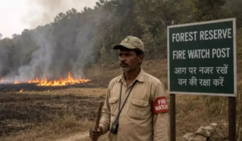 Man Who Set Farm Fire Appointed as Forest Fire Watcher in Bageshwar
