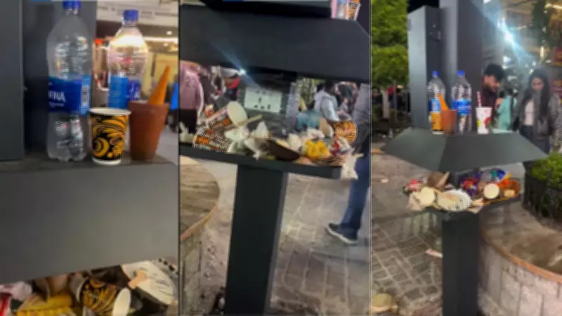 Manali Phone Charging Station Turned into Dustbin, Netizens Furious
