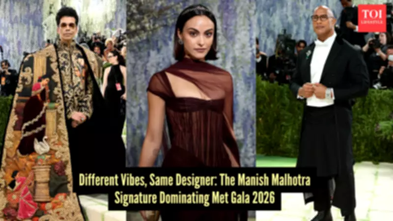 Manish Malhotra Steals the Show at Met Gala 2026 with Star-Studded Designs