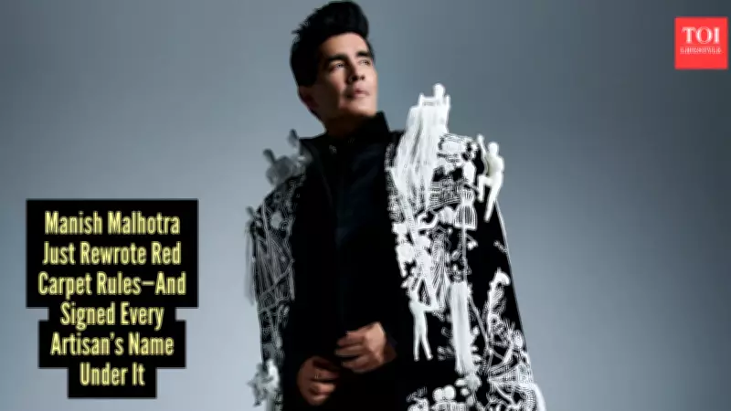 Manish Malhotra's Met Gala Cape Honors Artisans Behind His Couture