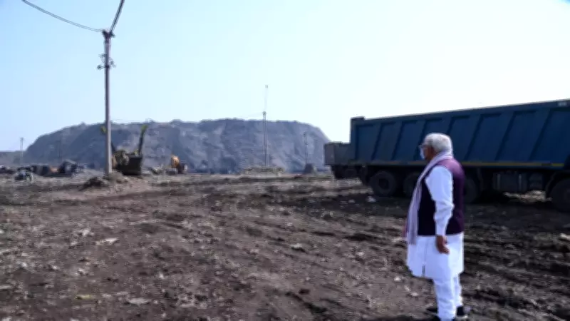 Manohar Lal Khattar Reviews Bhalswa Landfill, Targets Clearance by October 2026