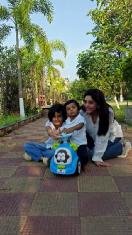 Manoshi Sengupta Poses with Her Kids for Heartwarming Mother's Day Shoot