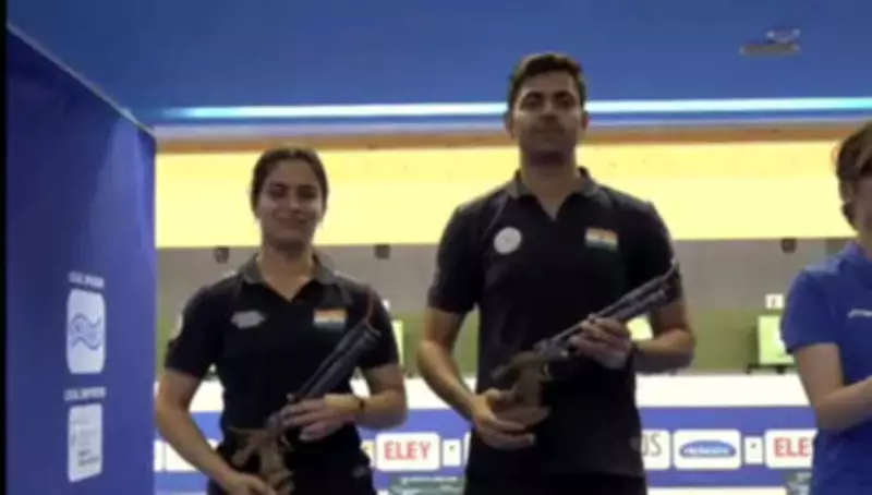 Manu Bhaker and Samrat Rana win silver at ISSF World Cup in Munich