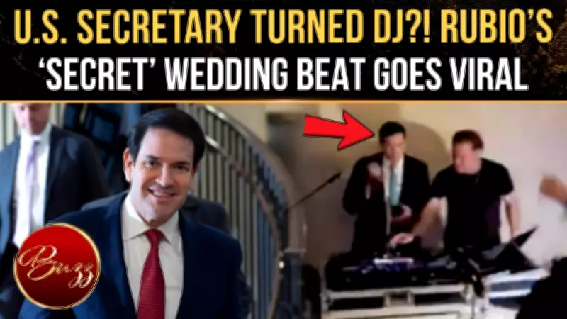 Marco Rubio Drops Beats at Family Wedding, Viral Clip Stuns Internet