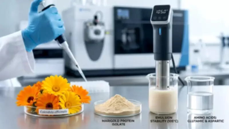 Marigold Protein: A Sustainable Future Food Source from Agricultural Waste