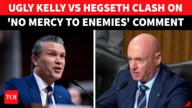 Mark Kelly Explodes at Hegseth in Brutal Senate Hearing Clash