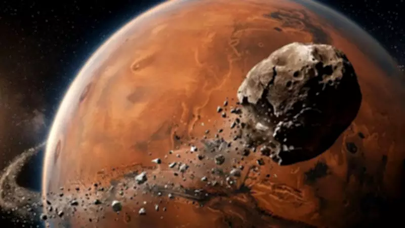 Mars' Moon Phobos Shows Signs of Breaking Apart Due to Tidal Forces