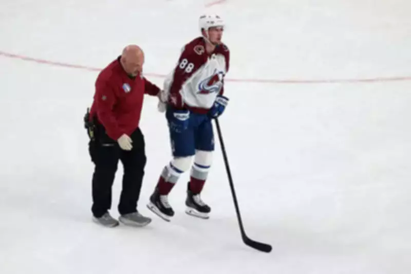 Martin Necas Injury Scare Raises Concerns for Avalanche in Game 4