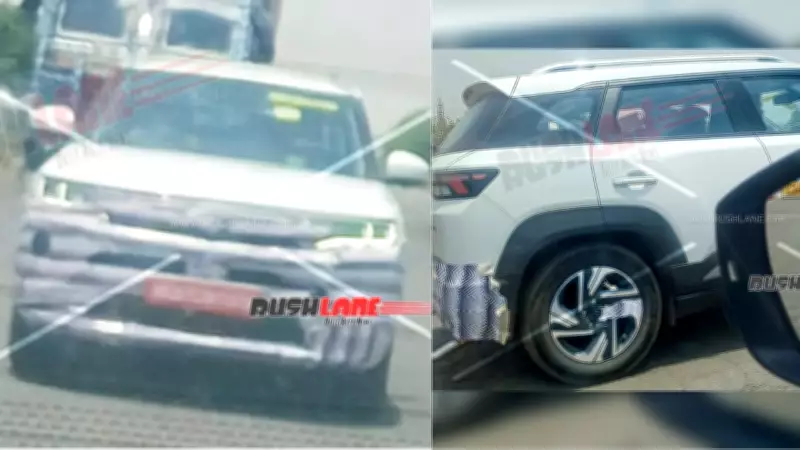 Maruti Suzuki Brezza Facelift Spotted with Emission Gear, New Engine Likely