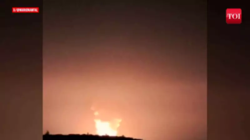 Massive Explosion Near Jerusalem Sparks Iran-Israel Tensions