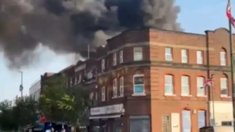 Massive Fire Breaks Out at Largest Kosher Supermarket in London's Golders Green