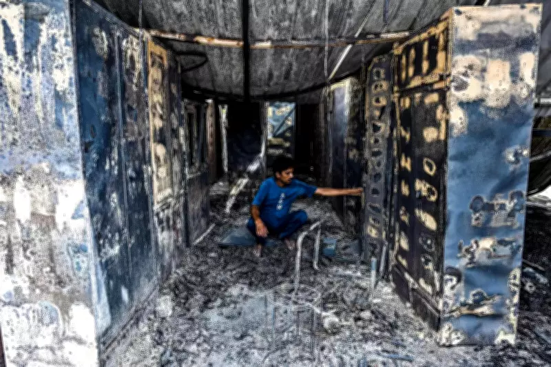 Massive Fire Guts 300 Shops at Delhi Furniture Market Near Seelampur Metro