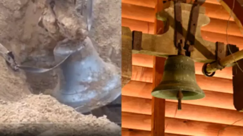 Massive WWII-Era Church Bell Discovered Buried in Lithuanian Field After 82 Years