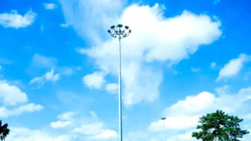 MCS Junior Engineer Flags Discrepancies in High Mast Light Installation in Chandigarh