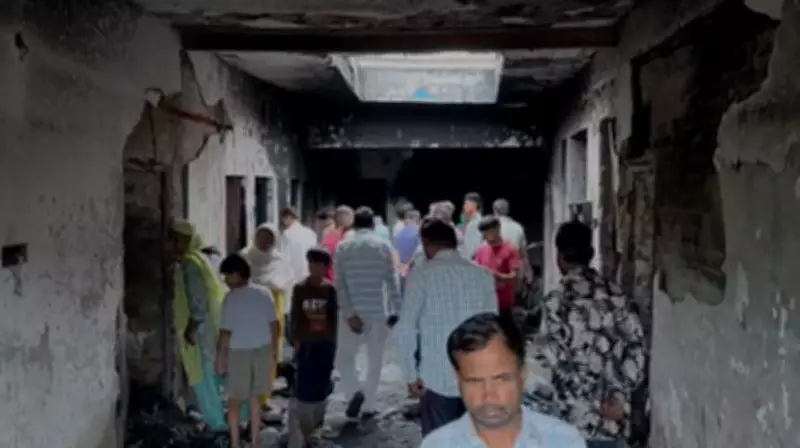 Meerut Fire: Father-Daughter Die, 10 Critical in Krishna Nagar Blaze